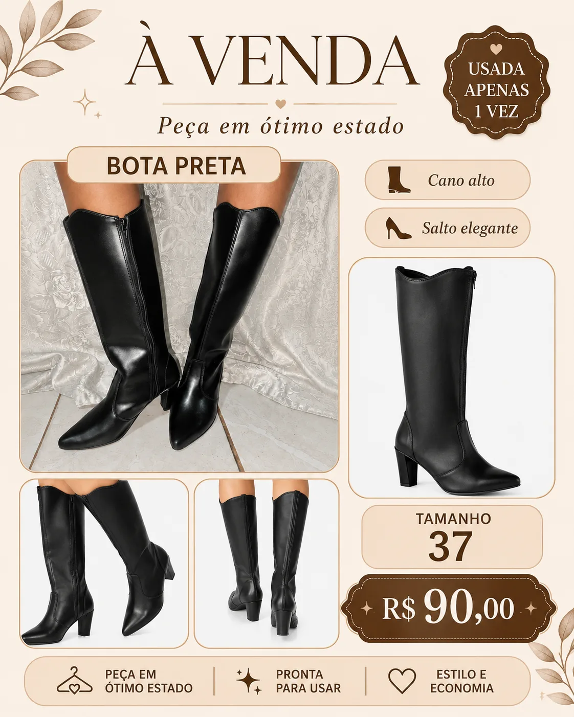 Desapego Looks Shein Novos: Vestidos, Saia e Bota Pela Metade do Preço!